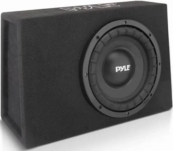 Pyle Slim Subwoofer Box System 600 Watts PSBS12 - Black