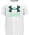 Under Armour Boys' Tech Hybrid Printed Fill Short-Sleeve T-Shirt