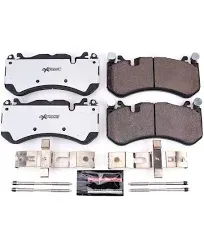 Powerstop® Z26-1291 Front Z26 Street Warrior Carbon-Fiber Ceramic Series Carbon Fiber Ceramic Brake Pad Set