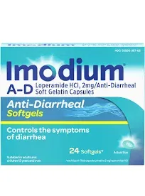 Imodium Anti-Diarrheal Softgels - 12 Count