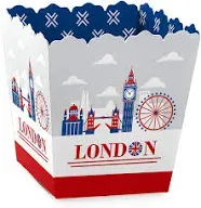 Big Dot of Happiness Cheerio London Party Mini Favor Boxes