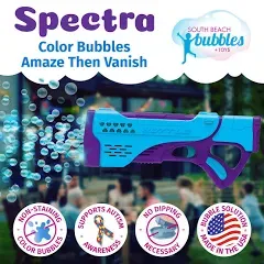 PoppinColorz Spectra Rechargeable Color Bubble Blaster