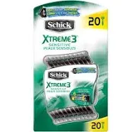 Schick Xtreme3 Men's Sensitive Skin Disposable Razors - 4 Count