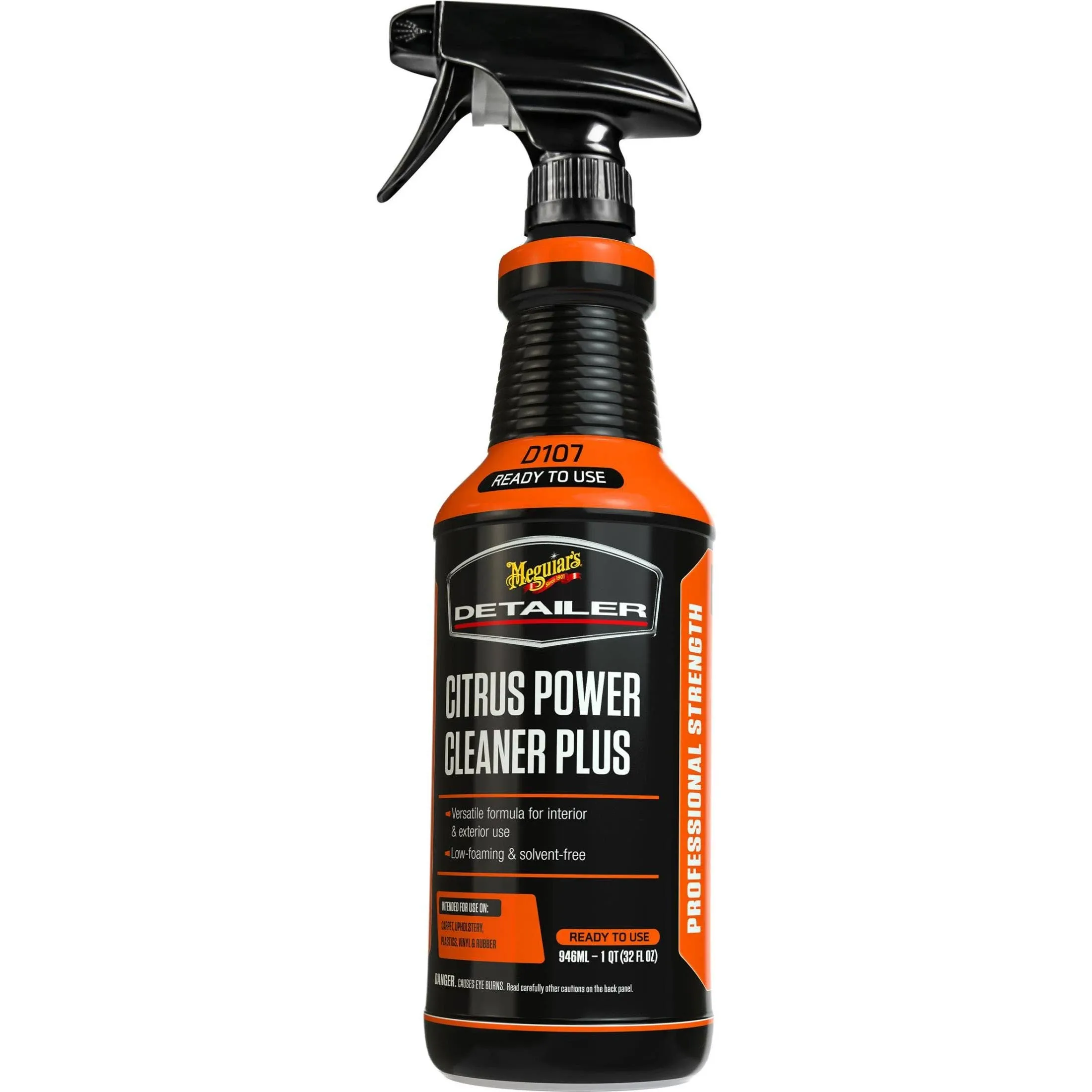 Meguiar's D107 Citrus Power Cleaner Plus, DRTU10732, 32 oz, Spray