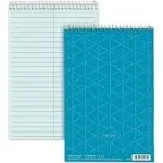 Tops 80284 Prism Steno Book Gregg Rule Blue 80 Sh per BK 4 BK per PK