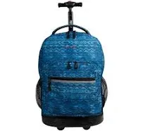 J World Sunrise Rolling Backpack