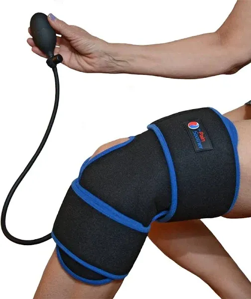 Compression Ice Pack for Knee - Cold Therapy for after Knee Surgery and Pain Rel