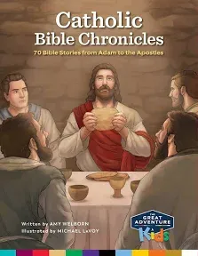 Catholic Bible Chronicles by Welborn Amy Lavoy Michael (English) Hardcover Book