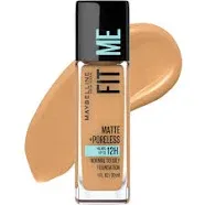 Maybelline New York Fit Me Matte + Poreless Liquid Foundation Makeup