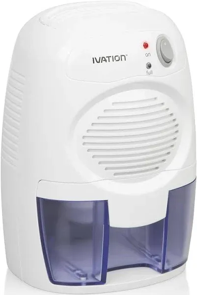 Ivation 0.53-Pint 1-Speed Dehumidifier (For Rooms 1001- 1500 sq ft)