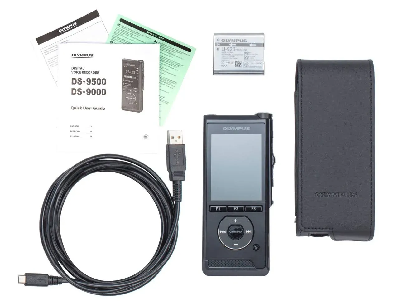 Olympus DS-9000 Digital Dictation Voice Recorder