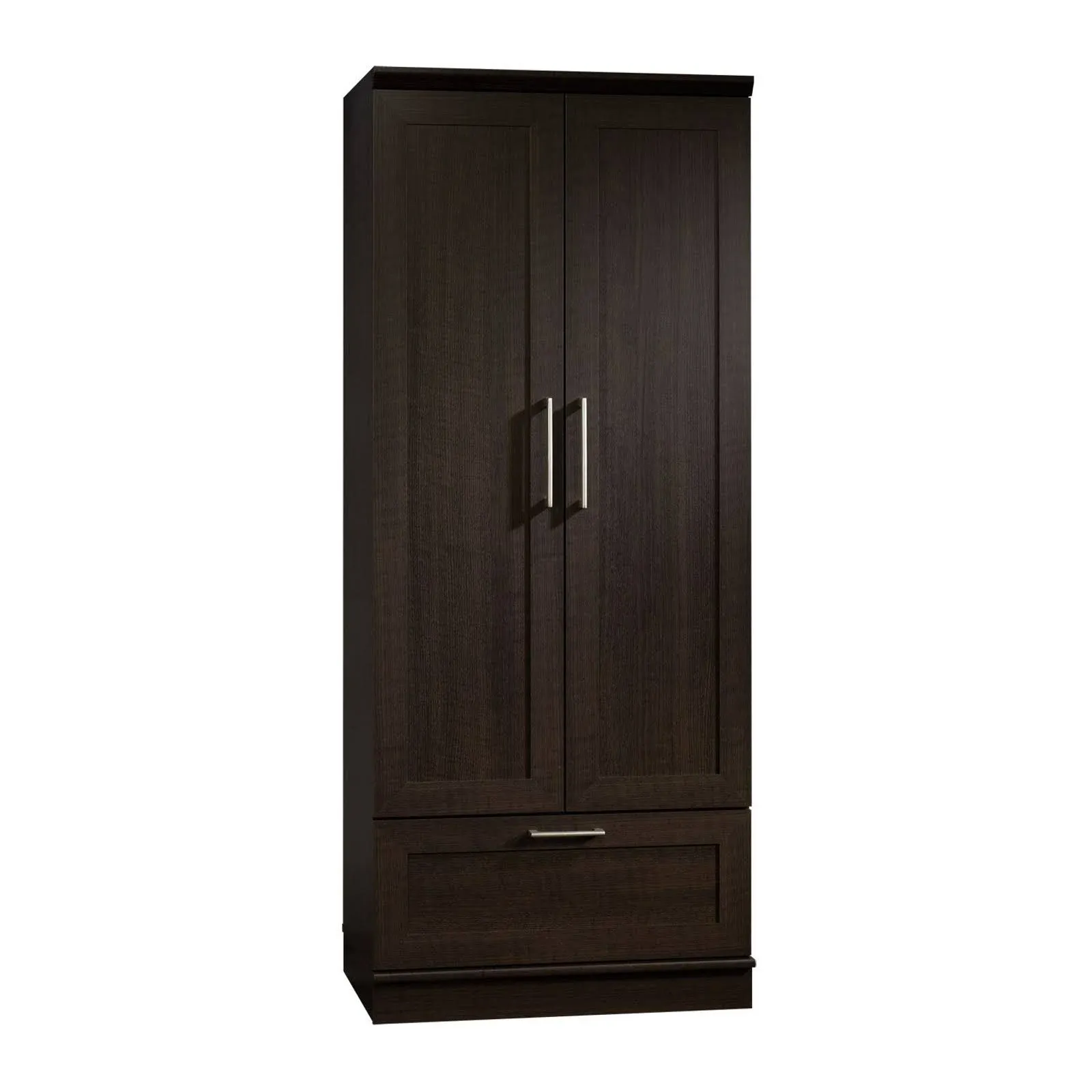 Sauder HomePlus 29'' Wardrobe Cabinet, Dakota Oak, 71.13" x 29" x 21"