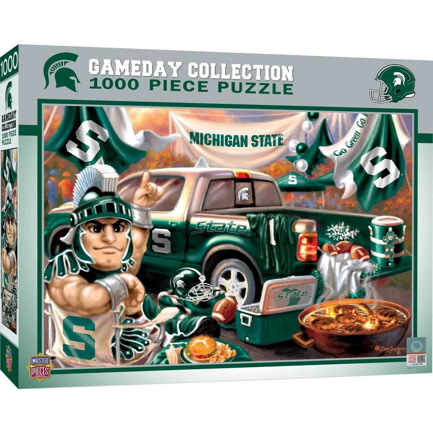 MasterPieces Michigan State Gameday 1000 Piece Jigsaw Puzzle