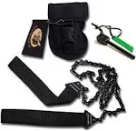 Sportsman Pocket Chainsaw 36 Inch Long Chain With Fire Starter Best Black 