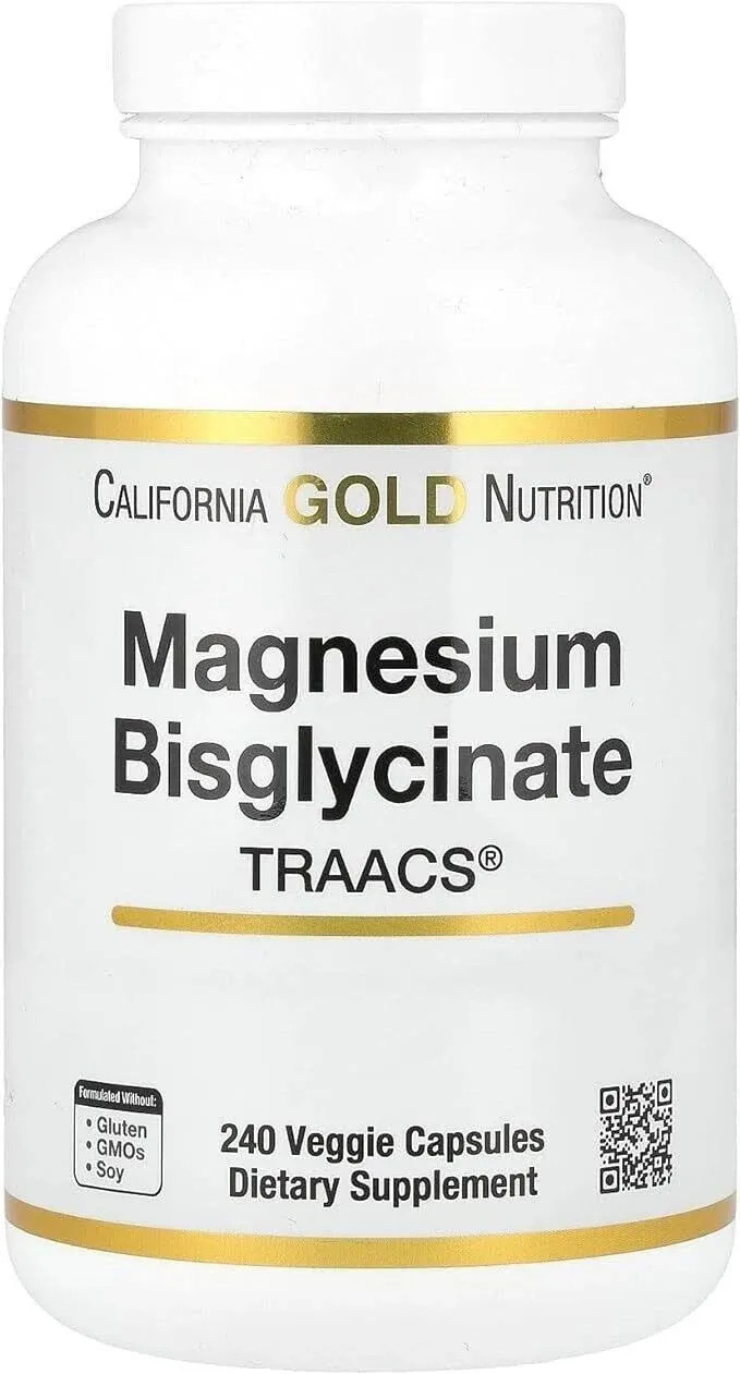 California Gold Nutrition Magnesium Bisglycinate Formulated