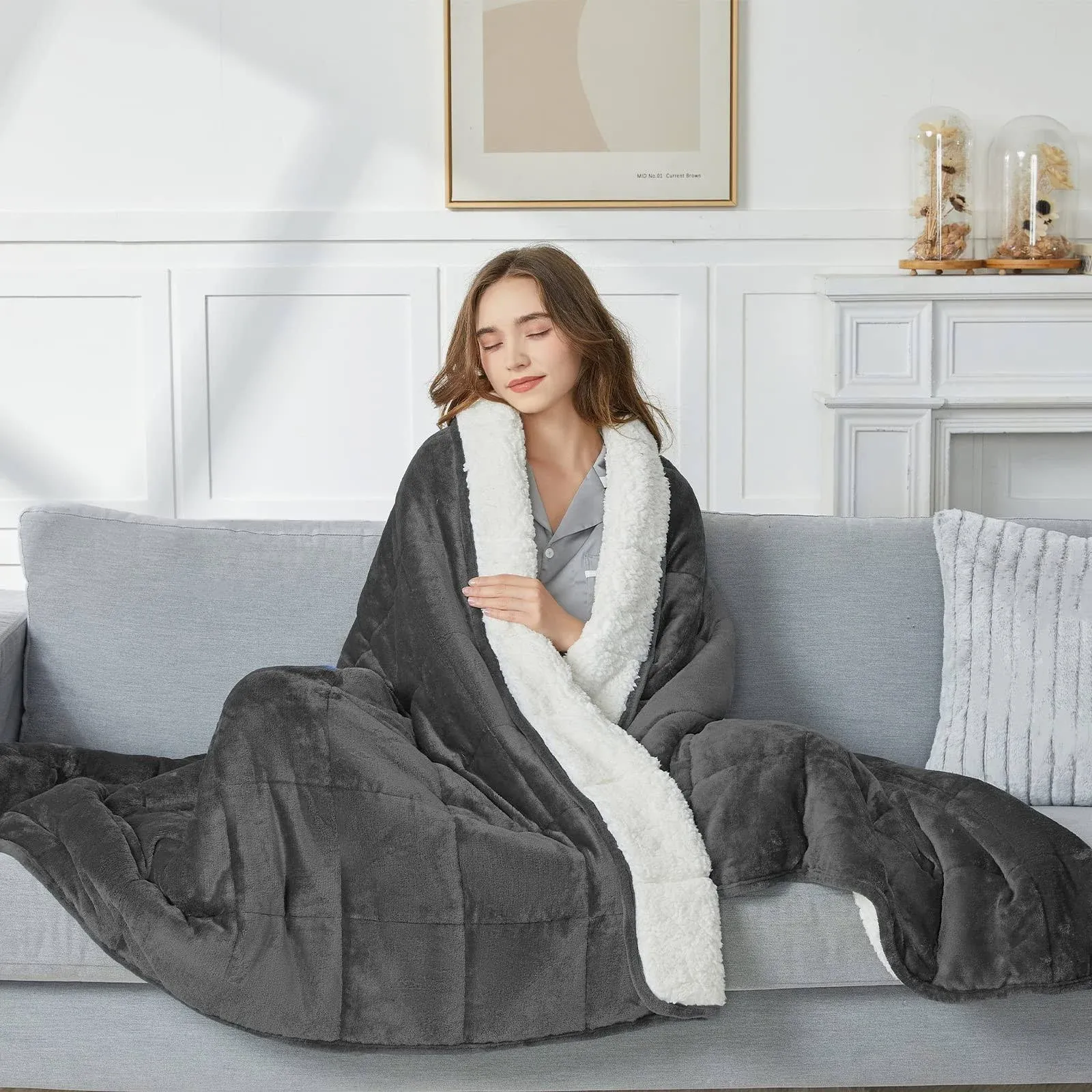 CYMULA Sherpa Weighted Blanket