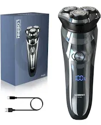 Electric Shaver for Men, 100% Washable Rechargeable Waterproof Electric Razor...