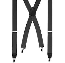 Wembley Men's Solid Stretch Suspenders