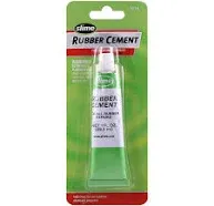 NEW SLIME 1051-A 1oz Tube Rubber Cement ALL Rubber Tire Repair-Bike Repair