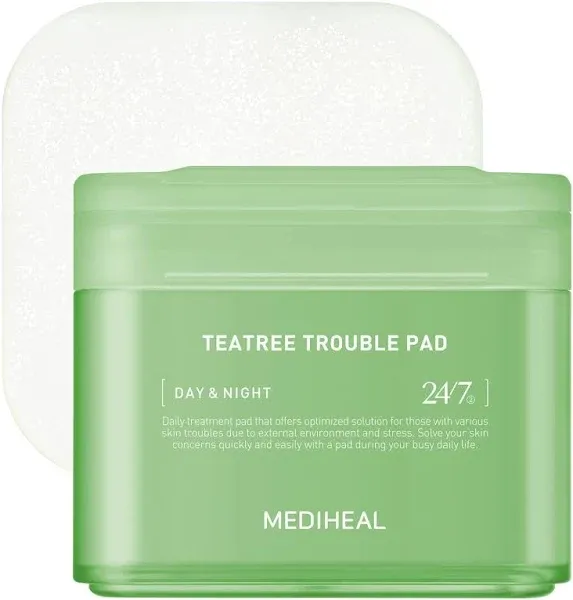 MEDIHEAL Teatree Trouble Pad (100 Pads) - Korea Cosmetics