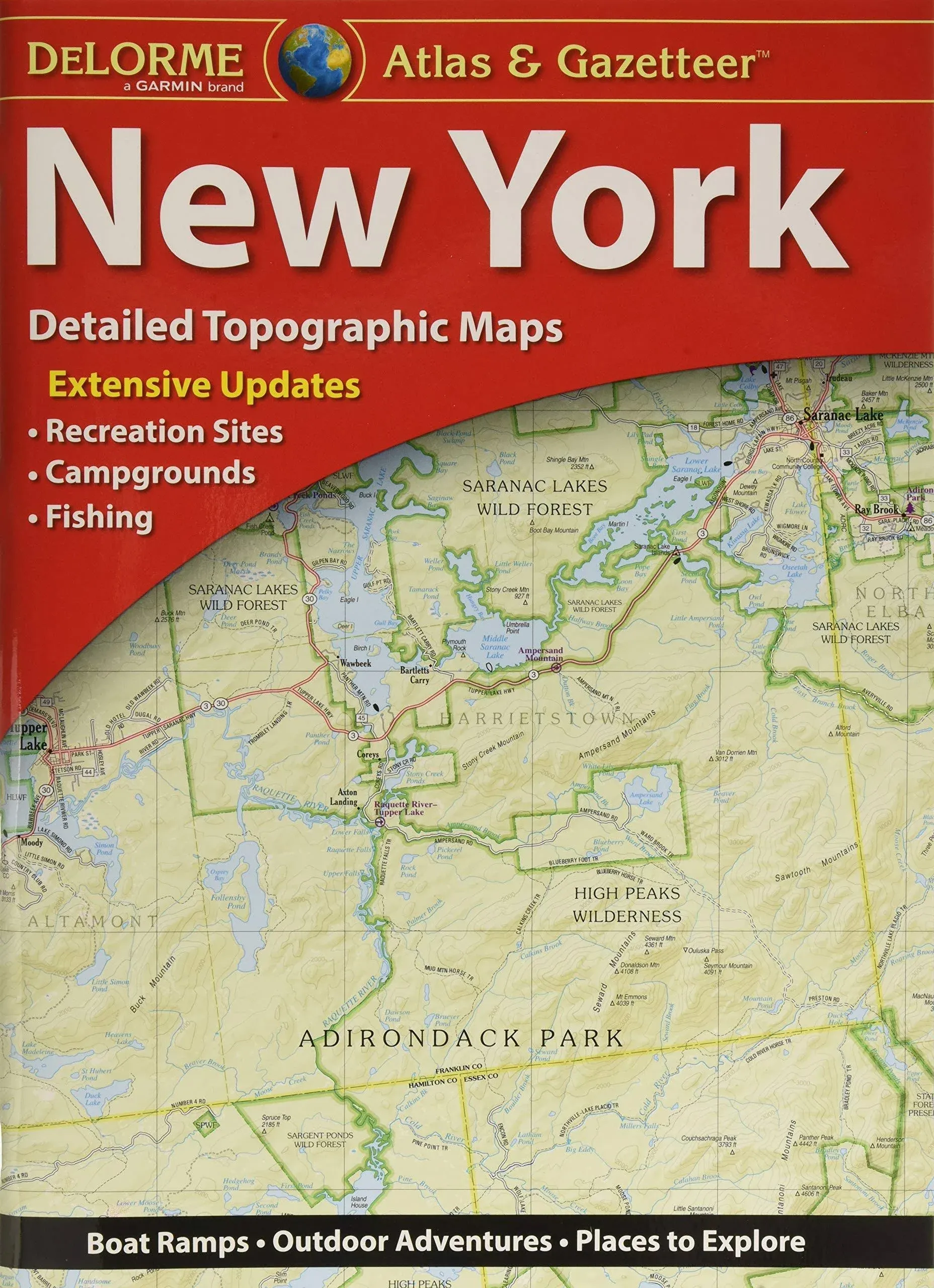 Delorme Atlas & Gazetteer: New York [Book]