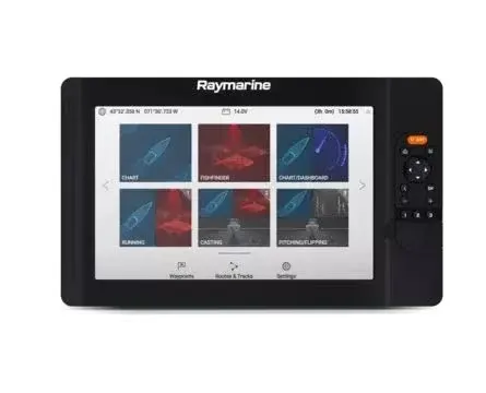 Raymarine Element 12HV with Lighthouse North America Charts and HV100 Transducer