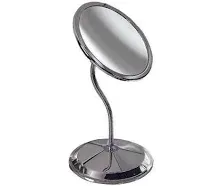 Zadro Double Vision Gooseneck Vanity/Wall Mount Mirror 10X/5X