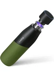 LARQ Bottle Movement PureVis Lightweight Self-Cleaning and Non-Insulated Stainless Steel Water Bottle with UV Water