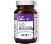 New Chapter One Daily Prenatal Multivitamin 35+ Supplement 30ct Exp08/25