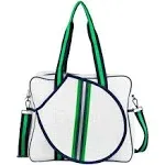 Hampton Tennis Bag - Women's Tennis Bag, Spacious, Quality Construction, Elegant and Functional Design