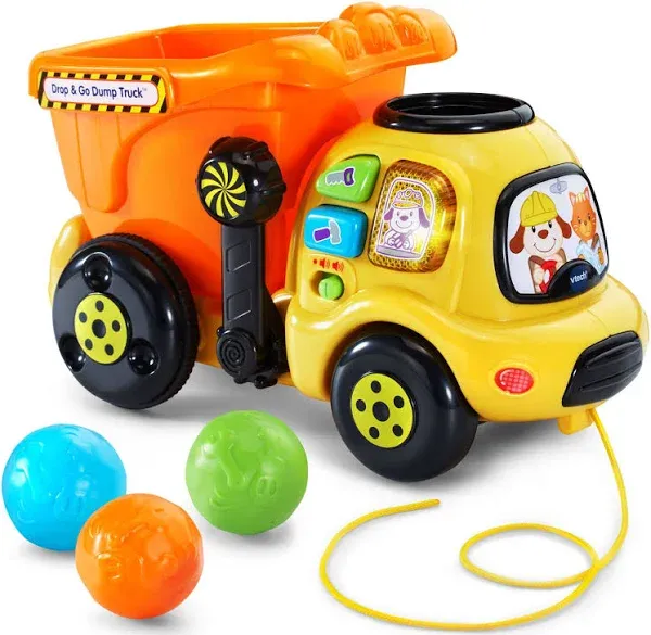 Vtech Drop and Go Dump Truck ,Orange