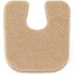 Dr. Jill's Foot Pads, YJ2258, Latex Free U-Shaped Callus Pads 1/8” Felt-100 Pack