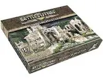 Battle Systems – Modular Fantasy Scenery – Perfect for Roleplaying and Wargames - Multi Level Tabletop Terrain for 28mm Miniatures – Colour Printed Model Diorama – DND Warhammer (Ruined Monastery)