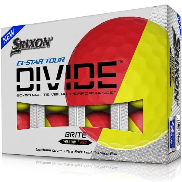 Srixon Q-Star Tour Divide Golf Balls