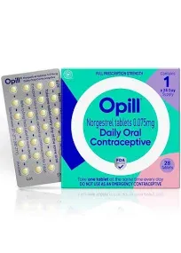 Opill Daily Oral Contraceptive Tablets (84 ct)