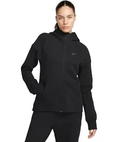 Nike Women's Tech Fleece Windrunner Full Zip Hoodie Black