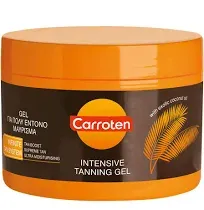 Carroten Intensive Tanning Gel 300 ml Tanning Accelerator with Coconut Oil and Vitamins A & E