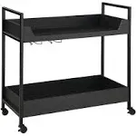 Ashley Yarlow Bar Cart - Black/Gray