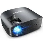 Goodee Projector 4K with WiFi and Bluetooth Supported, FHD 1080p Mini Projector for Outdoor Moives, 5G Video Projector for Home Theater Dolby Audio