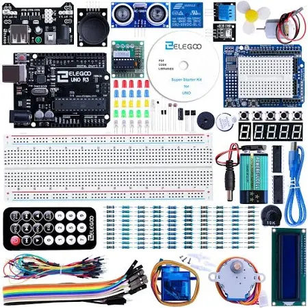 ELEGOO UNO R3 Super Starter Kit with Tutorial Compatible with Arduino IDE