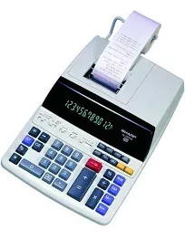 Sharp EL-1197PIII 12 Digit Commercial Printing Calculator