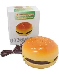 Hamburger Cheeseburger Burger Phone Telephone