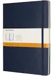 Classic Sapphire Blue Notebook Lined Hardcover 19x25cm Moleskine