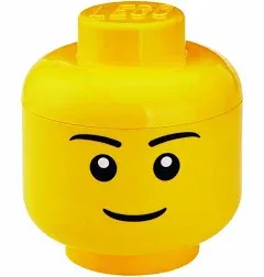 LEGO Storage Head - Small Boy Minifigure Container