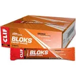 Clif Bloks Energy Chews, Orange - 18 pack, 2.12 oz packets