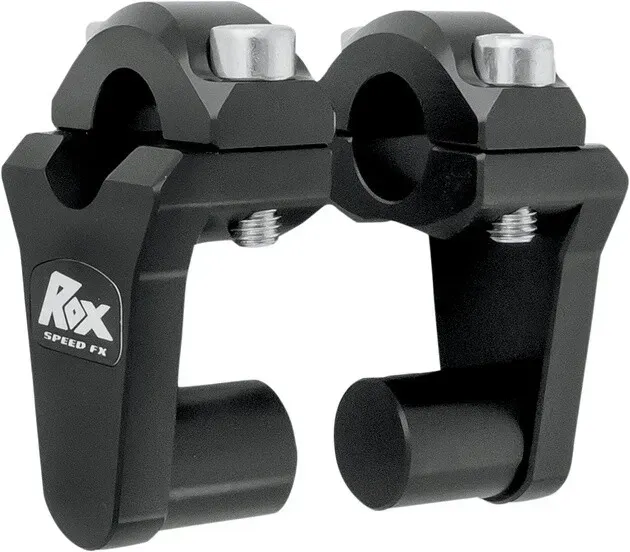 Rox Speed FX Pivoting Risers For 7/8&#034; Handlebar 2&#034; Black