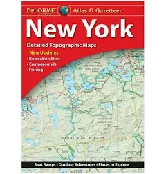 DeLorme Atlas &amp; Gazetteer: New York (New York State Atlas &amp; Gazetteer) 12th E...