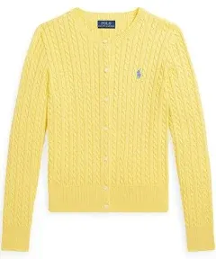 Polo Ralph Lauren Cable-Knit Cotton Cardigan Girls