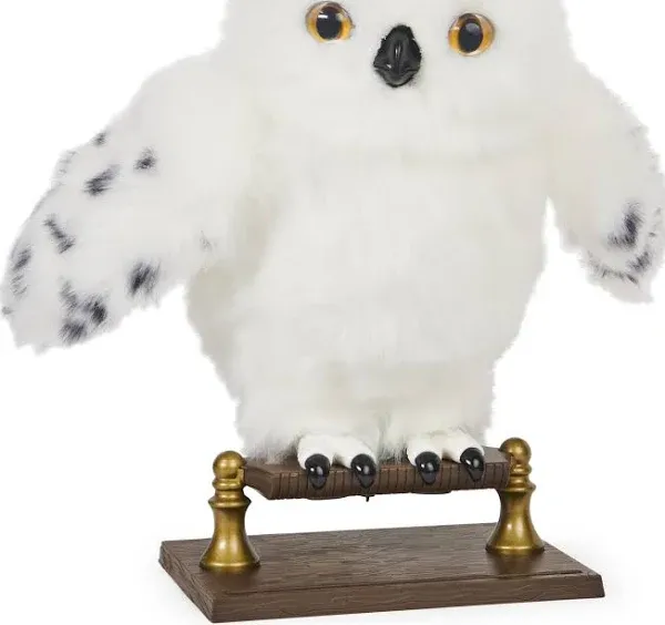 Wizarding World Harry Potter Enchanting Hedwig Interactive Owl 15+ Sounds NEW