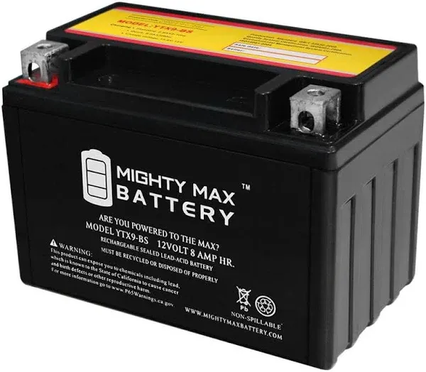 Mighty Max Battery YTX9-BS